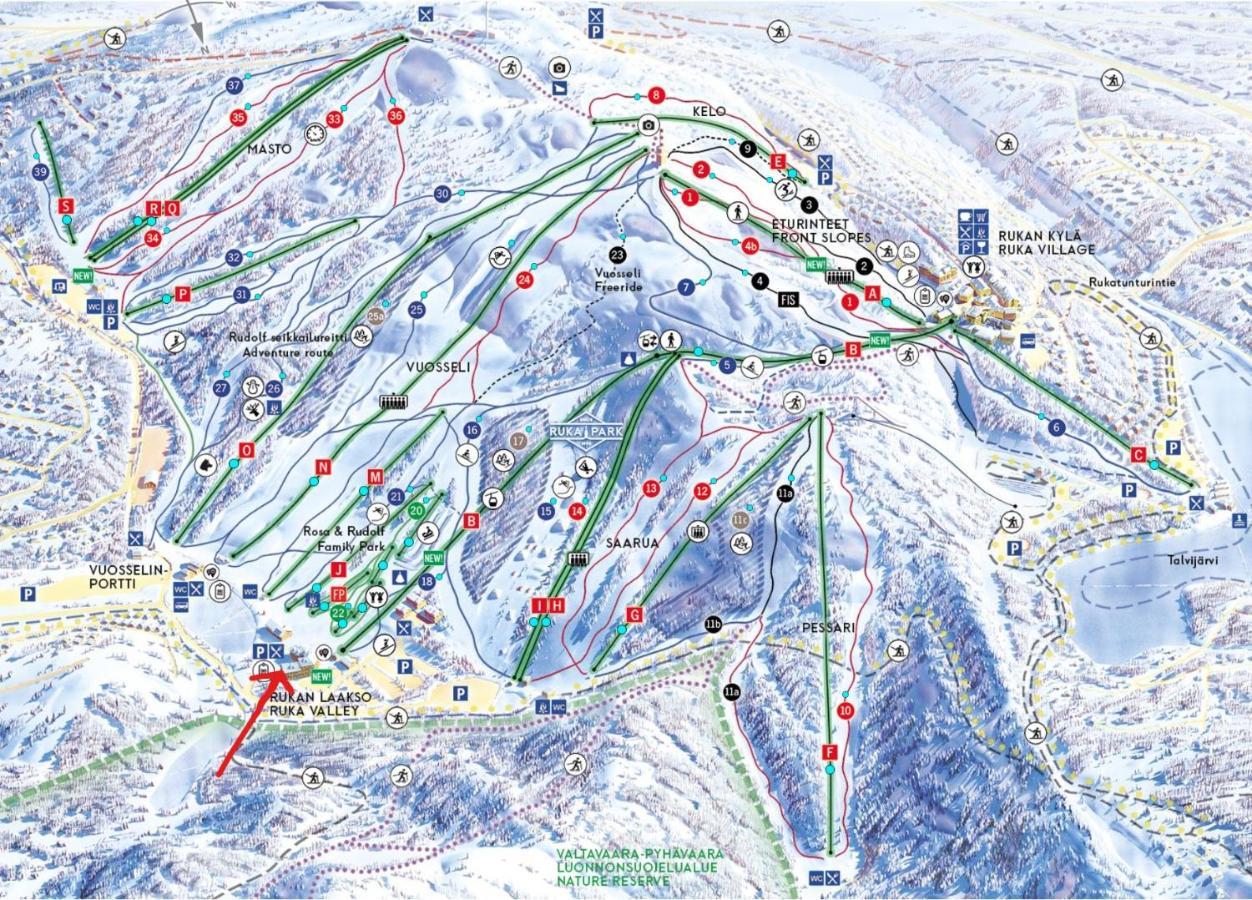 Rukavalley Unique47 Ski In - Ski Out Exteriör bild